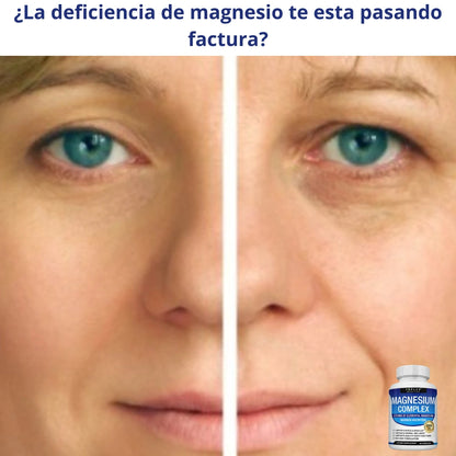 MAGNESIO COMPLEX 8 EN 1 - Recupera tu energía, equilibra tu cuerpo y mejora tu figura